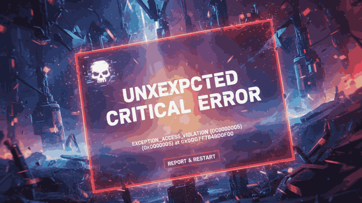 ARC Raiders crash on startup PC error screen fix guide