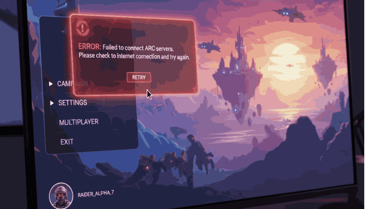 ARC Raiders not launching error screen on PC fix guide