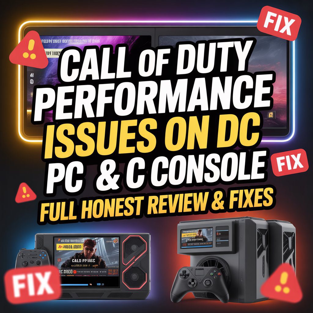 Call of Duty Performance Issues on PC & Console – Full Honest Review & Fixes