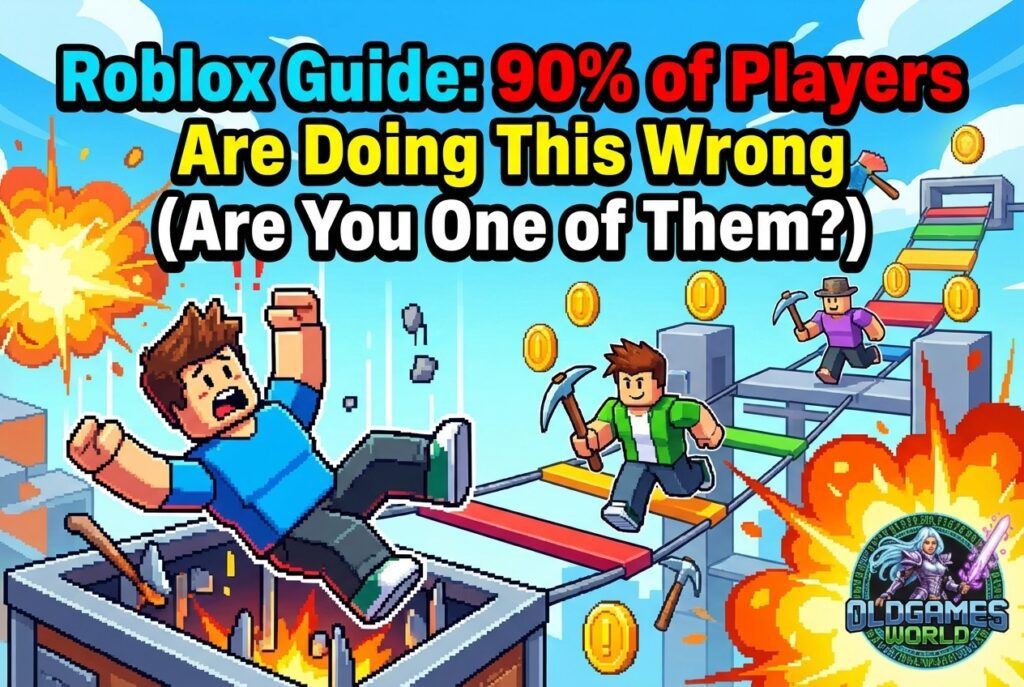 Roblox gameplay settings explaining lag fix and performance optimization