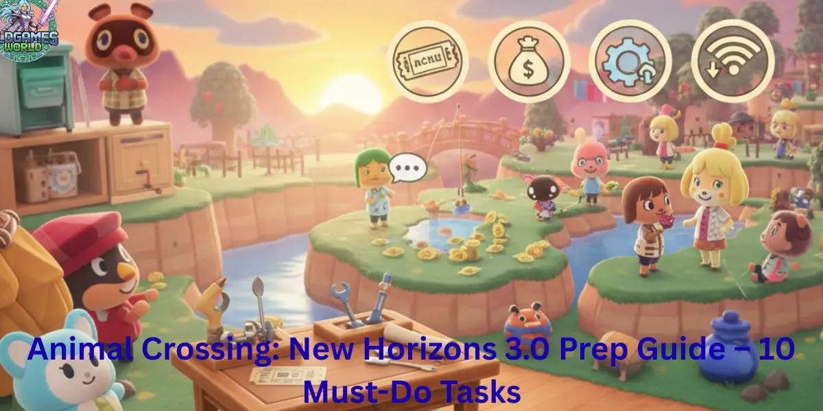Animal Crossing: New Horizons 3.0 Prep Guide – 10 Must-Do Tasks