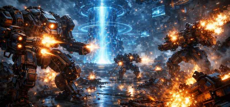 Final battle in Rockstar ARC Riders