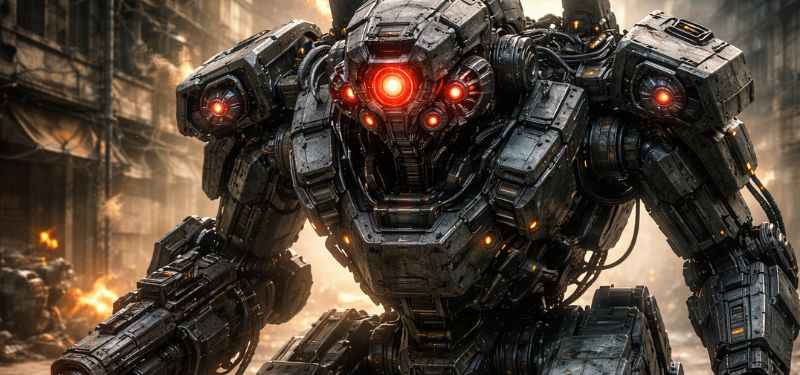 ARC machine enemy in Rockstar ARC Riders story mission