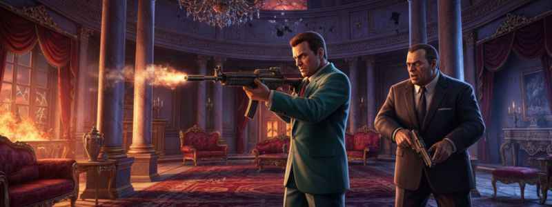 Tommy Vercetti final fight with Sonny Forelli inside mansion