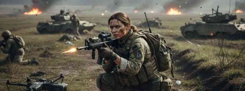 PUBG inspired realistic battle royale survivor scene