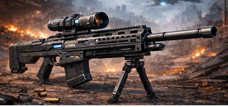 Ferra marksman rifle for long range ARC Raiders combat