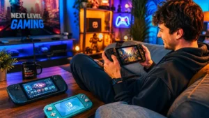 best handheld gaming consoles 2026 steam deck nintendo switch lite gaming setup