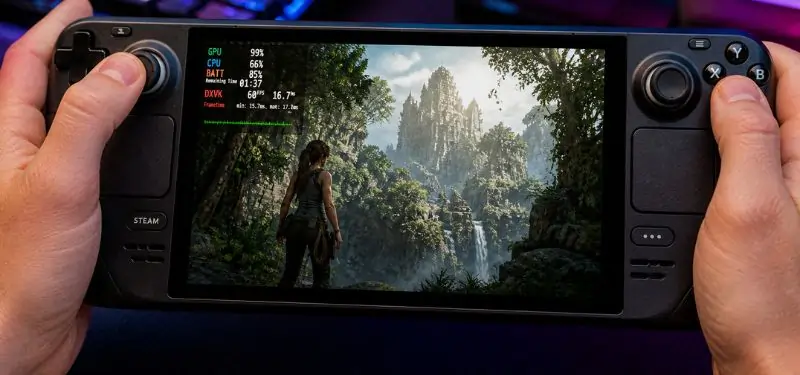 steam deck gameplay screenshot handheld gaming 2026