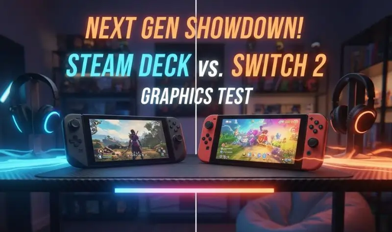 steam deck vs nintendo switch 2 comparison handheld gaming consoles
