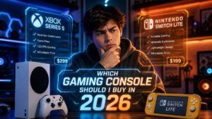 which gaming console should I buy in 2026 xbox series s vs nintendo switch lite comparison