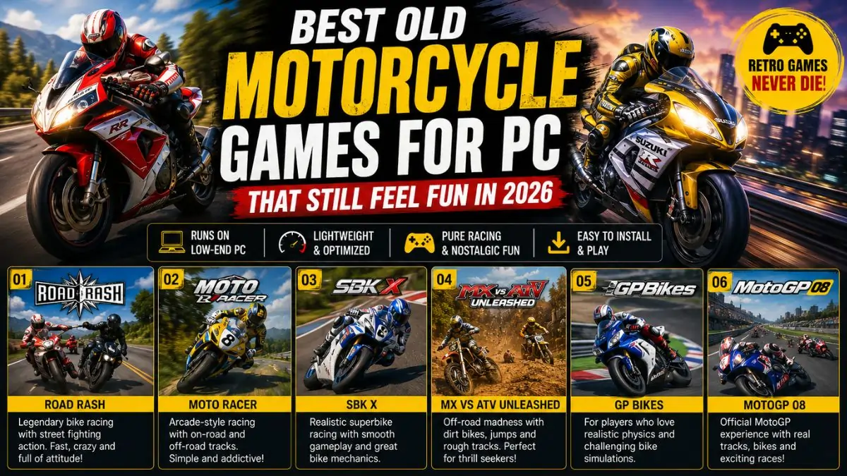 best old motorcycle games for pc