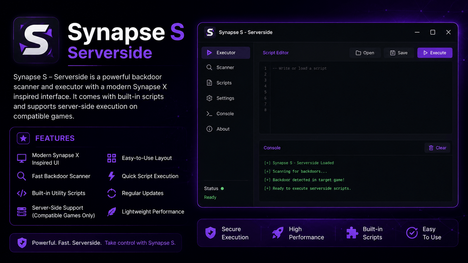 Universal iconSynapse S – Serverside
