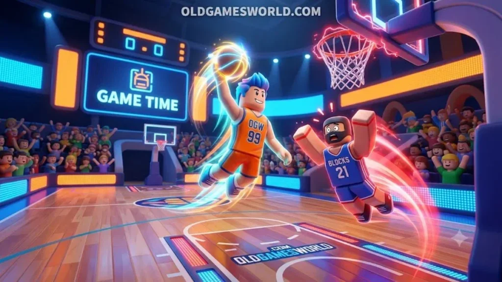 Practical Basketball Script Beta Roblox gameplay with Auto Green and Infinite Stamina features