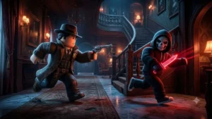 Murder Mystery 2 Metan Hub Script featuring Silent Aim, Kill Aura, ESP, and customization tools