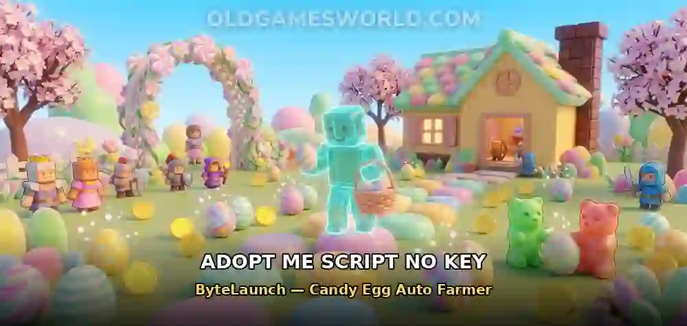 Adopt Me Script No Key by ByteLaunch — candy egg auto farmer thumbnail