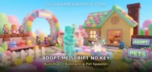 Adopt Me Script No Key by Kuni Hub — autofarm and pet spawner thumbnail