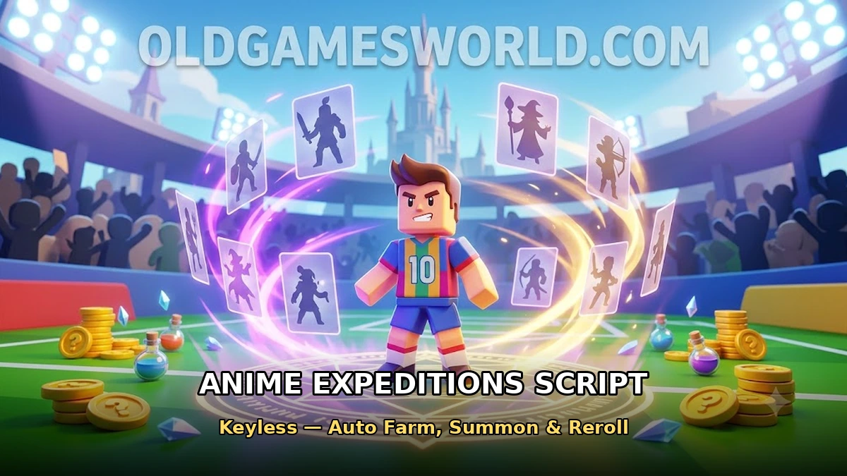 Anime Expeditions Script (Keyless) – Auto Farm, Summon & Reroll