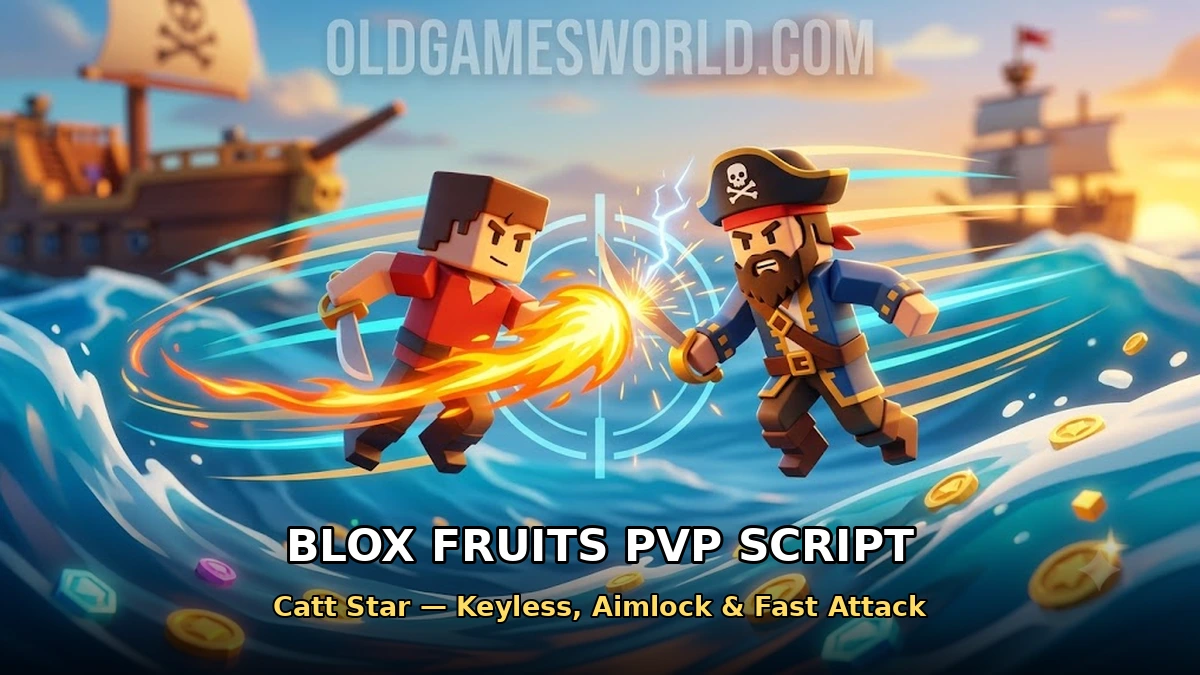 Blox Fruit PvP Script by Catt Star (Keyless) – Aimlock & Fast Attack