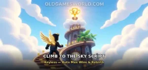 Climb to the Sky Script keyless — auto max wins and rebirth thumbnail