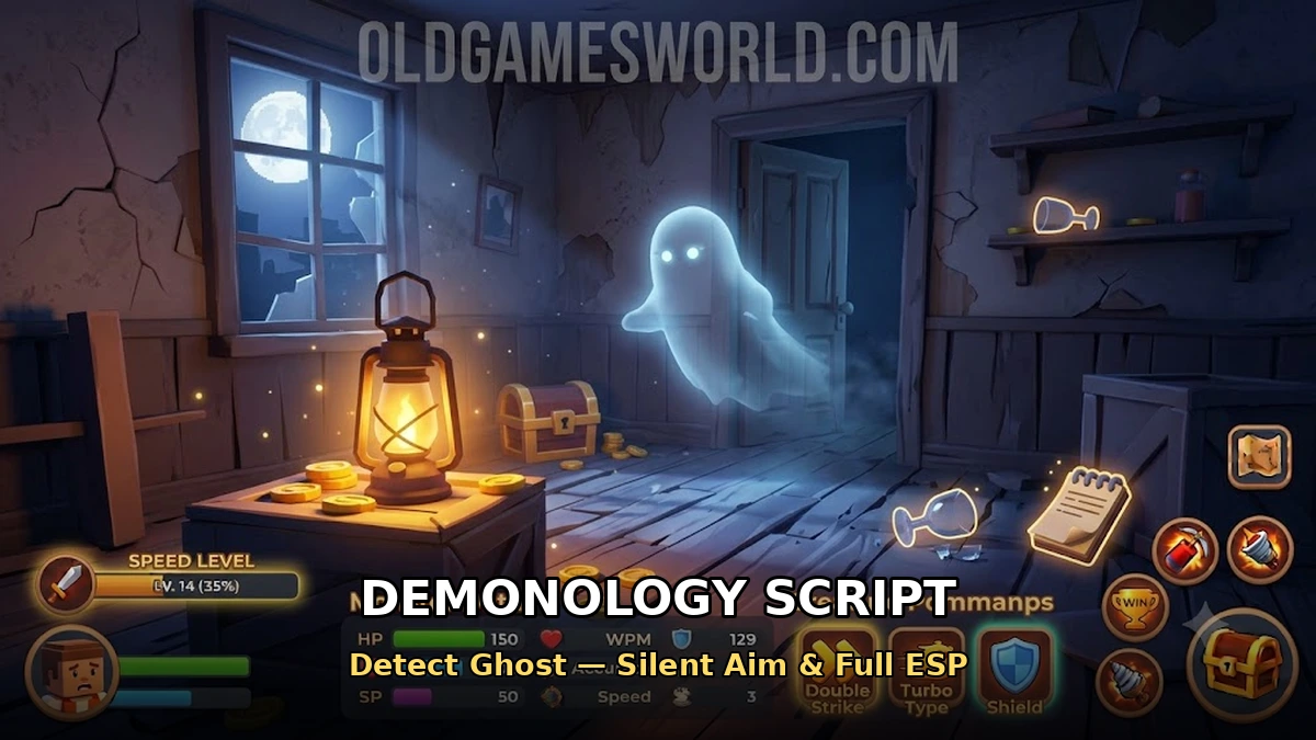 Demonology Script (Detect Ghost) – Silent Aim & Full ESP