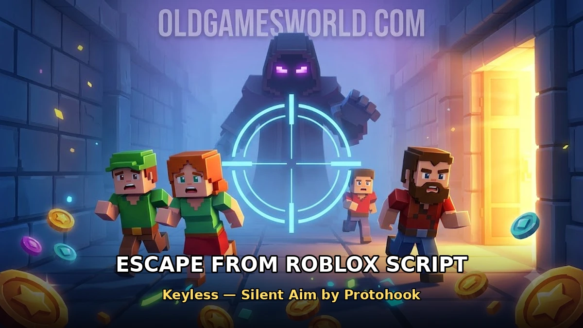 Escape from Roblox Script (Keyless) – Silent Aim by Protohook