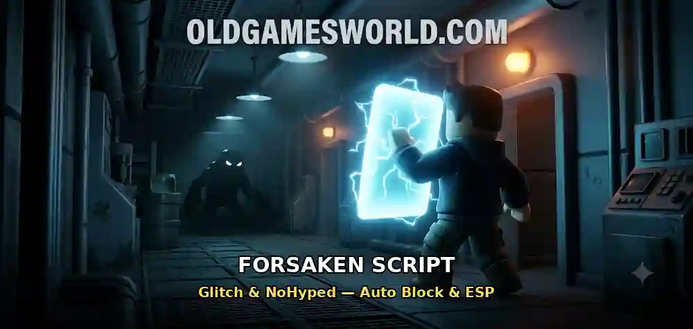 Forsaken Script (Keyless) by Glitch & NoHyped – Auto Block & ESP