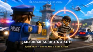 Jailbreak Script No Key by Spark Hub — silent aim and auto arrest thumbnail