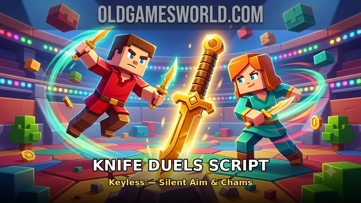 Knife Duels Script (Keyless) – Silent Aim & Chams