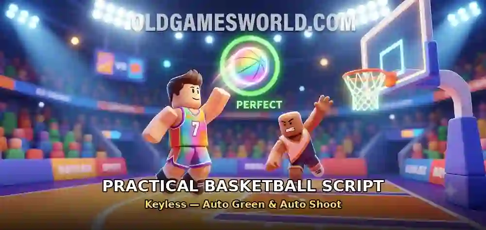 Practical Basketball Script (Keyless) – Auto Green & Auto Shoot