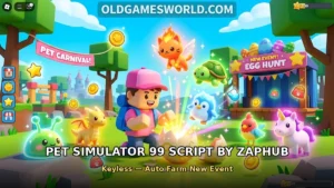 Pet Simulator 99 script by ZapHub keyless — auto farm new event thumbnail