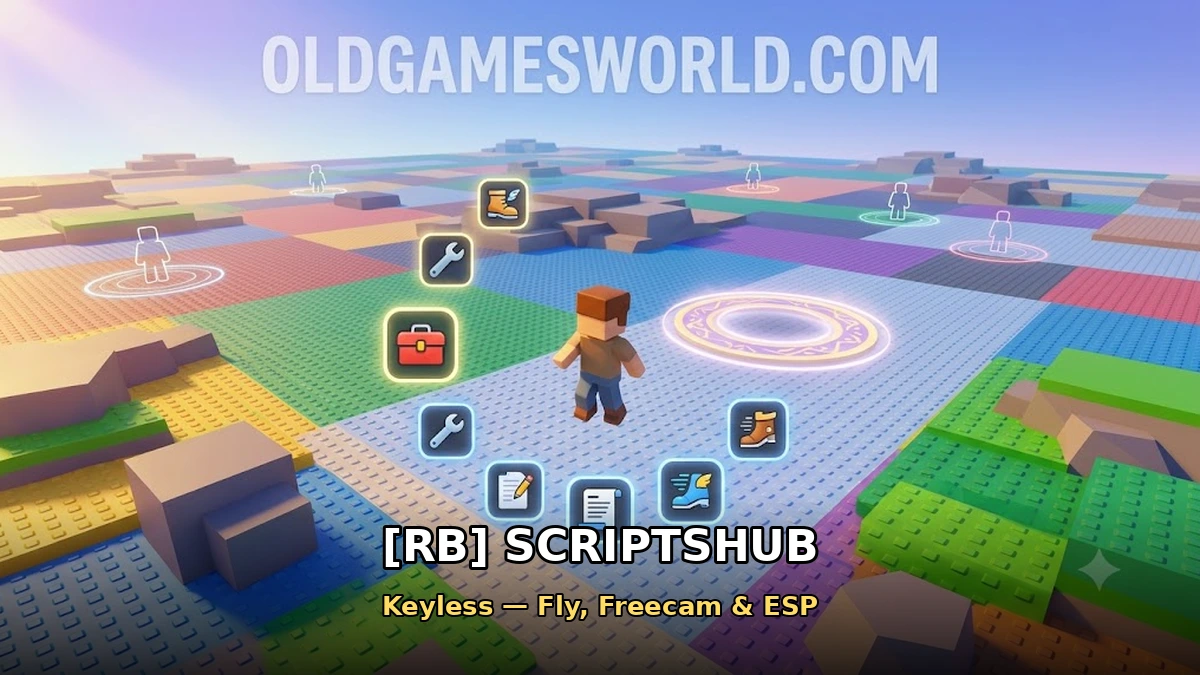 [RB] ScriptsHub – Roblox Universal Script (Keyless) with Fly & ESP