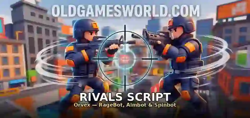 Rivals Script by Orvex – RageBot, Aimbot & Spinbot (OP Mode)