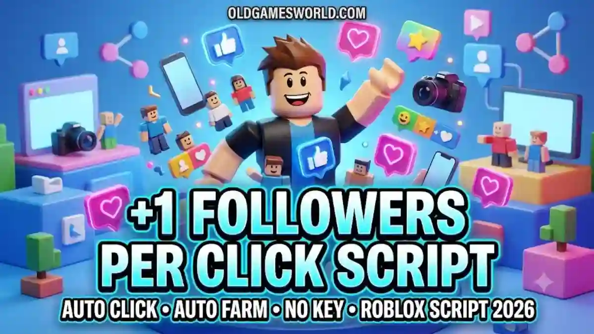 +1 Followers Per Click Script (2026) – Auto Click, Auto Farm & No Key