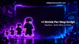 +1 Shrink Per Step Roblox script keyless with Auto Win Fast and Auto Rebirth - OldGamesWorld