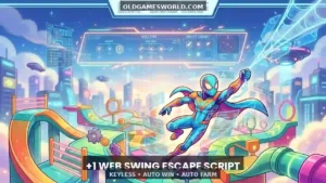 +1 Web Swing Escape Roblox script keyless with Auto Farm Win, Auto Train and Auto Rebirth