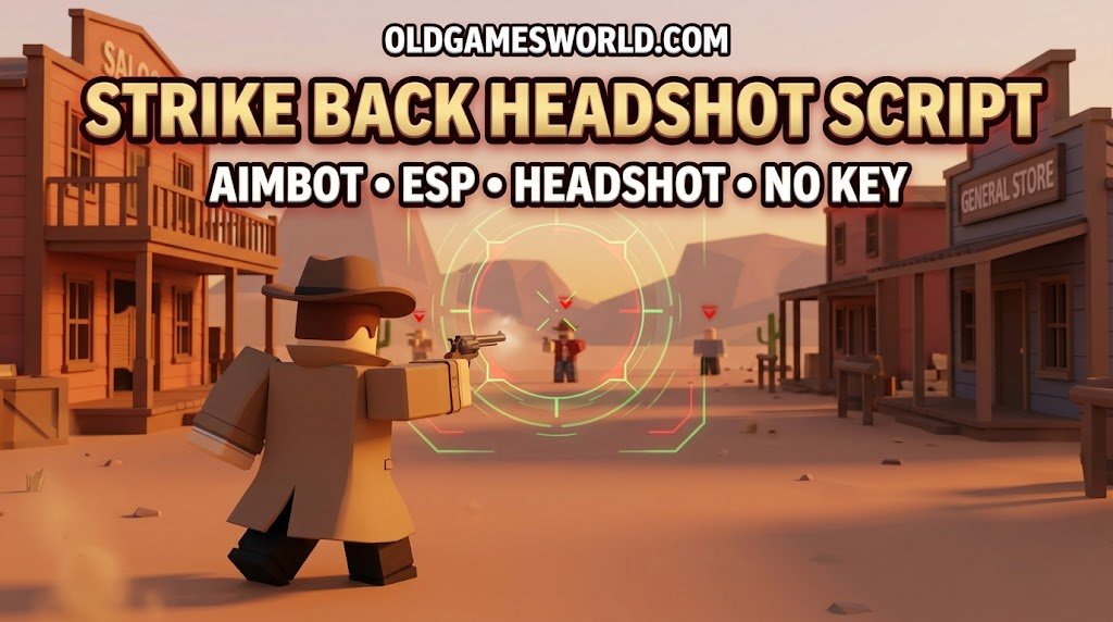 Strike Back Headshot Script with Aimbot, ESP, Headshot targeting and No Key features