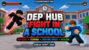 DEP Hub Fight in a School Script with Air Fight, Stamina, Fighting Speed and Keyless access