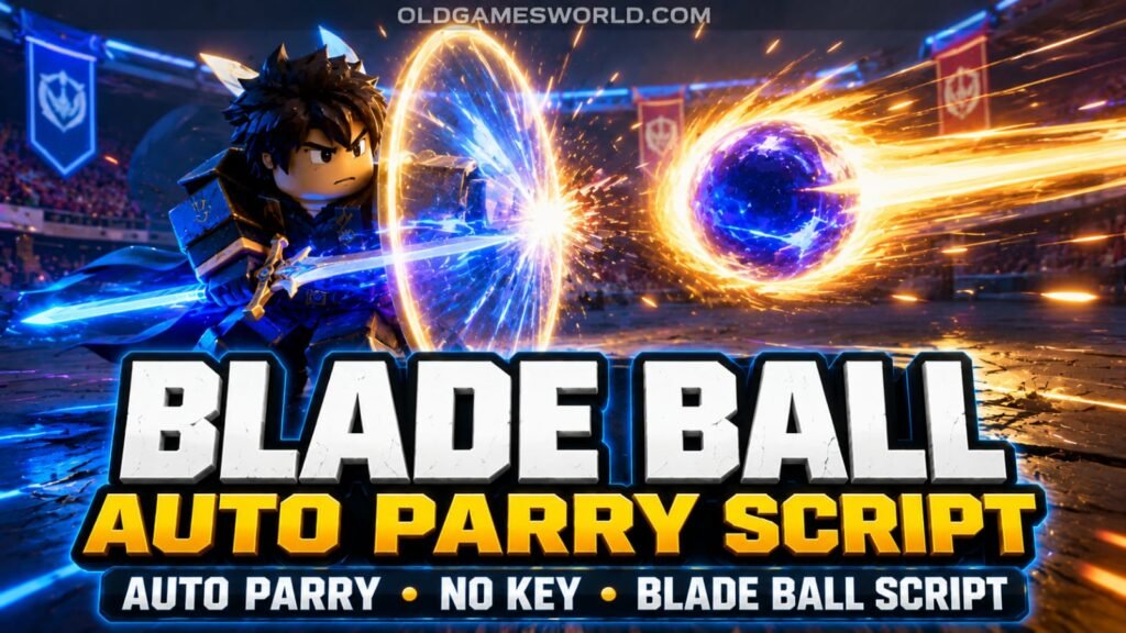 Blade Ball Auto Parry Script with Auto Parry, No Key, ball tracking, and visual controls