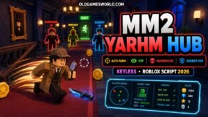 MM2 Yarhm Hub Script 2026 with Auto Farm, ESP, Murder ESP, Sheriff ESP and Keyless access