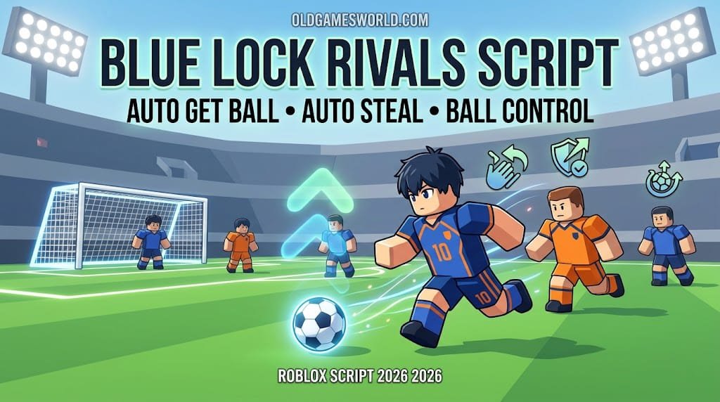 Blue Lock Rivals Script 2026 with Auto Get Ball, Auto Steal and Ball Control