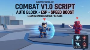 Combat V1.0 Script for Legends Battlegrounds 2026 with Auto Block, ESP and Speed Boost