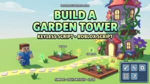 Build a Garden Tower Script 2026 with Keyless access and simple Roblox gameplay utilities