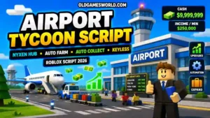 Airport Tycoon Script 2026 with Nyxen Hub, Auto Farm, Auto Collect and Keyless features