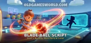 Blade Ball Script by Dryx keyless — auto parry and curve thumbnail