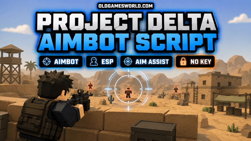 Project Delta Aimbot Script with Aimbot, ESP, Aim Assist, FOV controls and No Key features