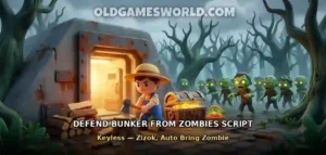 Defend Bunker from Zombies Script keyless by Zizok — auto bring zombie thumbnail