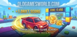 Drive Car and Slide Script keyless by Tora IsMe — infinite wins and money thumbnail