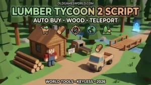 Lumber Tycoon 2 Script 2026 with Auto Buy, Wood, Teleport and World Tools