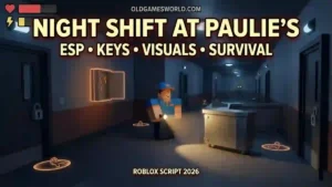 Night Shift at Paulie’s Script 2026 with ESP, Key Assistance, Visuals and Survival Tools