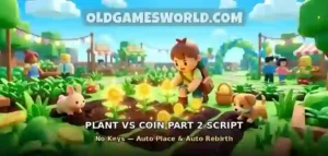 Plant vs Coin Part 2 Script no keys — auto place and auto rebirth thumbnail